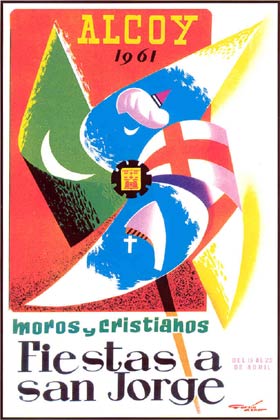 Fiestas de Moros y Cristianos en honor de San Jorge  